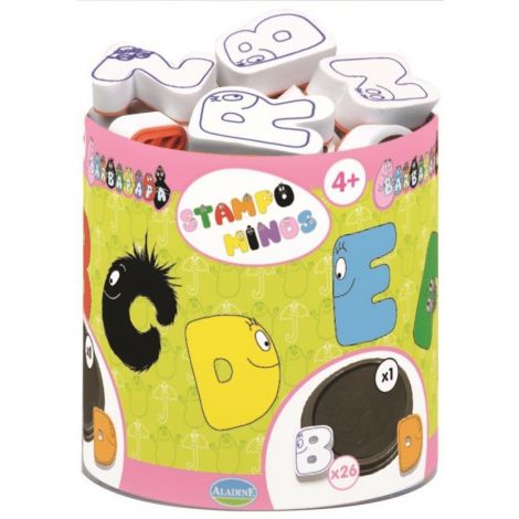 Stempelki Aladine, Alfabet BARBAPAPA